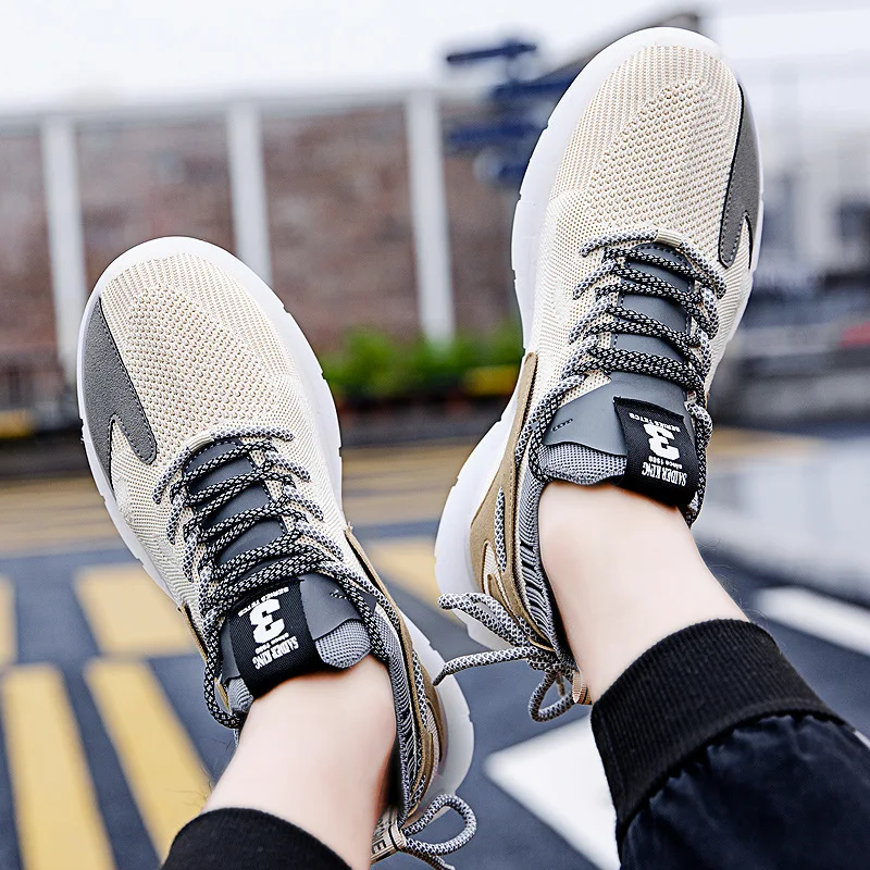 new running shoes Flying net sports shoes Men breathe comfortable transparent The bottom Daddy shoes Jogging shoes
new running shoes Flying net sports shoes Men breathe comfortable transparent The bottom Daddy shoes Jogging shoes