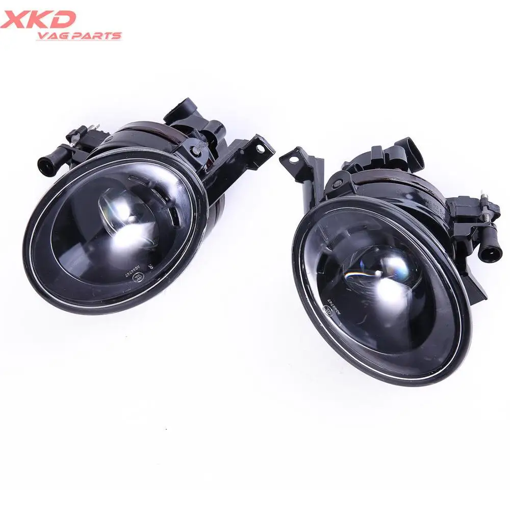 

Front Clean Convex Lens Fog 9006 Lights Lamps Fit For V-W J-etta Golf MK6 Eos 5KD 941 699 5K0941700