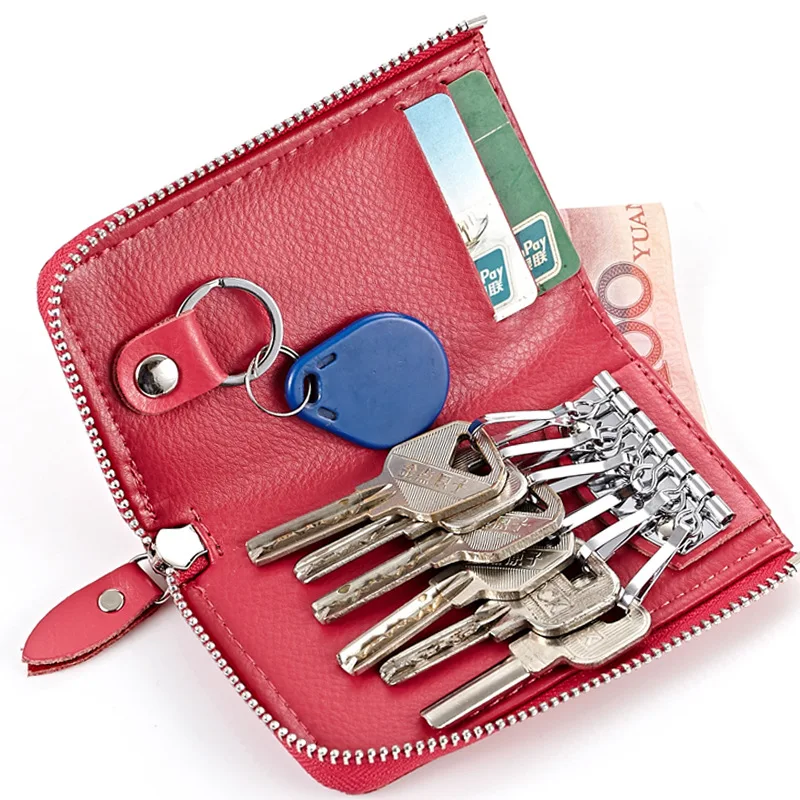 Genuine Leather Zip Key Multi-functional Cowhide Japanese And Korean-Style Purse Card Holder Hot Selling
Genuine Leather Zip Key Multi-functional Cowhide Japanese And Korean-Style Purse Card Holder Hot Selling
