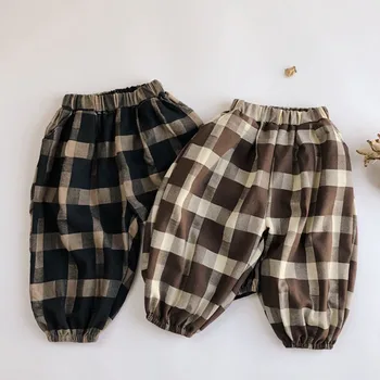 Kids Baby Boys Girls Grid Loose Pants Bloomers Children's Clothing Spring Autumn Casual Pant Baby Boys Girls Children Pants
Kids Baby Boys Girls Grid Loose Pants Bloomers Children's Clothing Spring Autumn Casual Pant Baby Boys Girls Children Pants