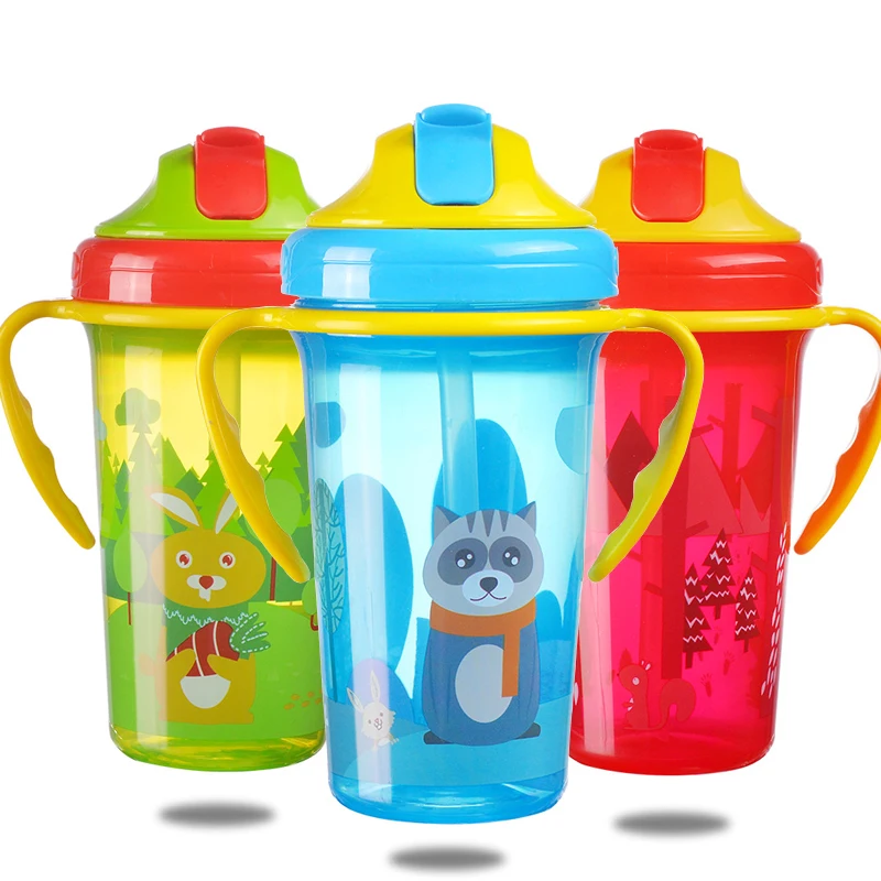 240ML Baby Feeding Cup with Straw Baby Drinking Bottles Infant Children Learn Drinking Dual Handles Straw Juice Slid Feeding
240ML Baby Feeding Cup with Straw Baby Drinking Bottles Infant Children Learn Drinking Dual Handles Straw Juice Slid Feeding