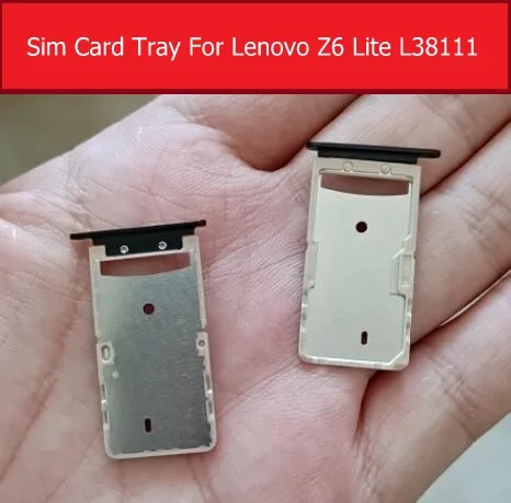 Держатель лотка для Sim-карты Lenovo Z6 Lite L38111 держатель Micro SD слот адаптер Запасные