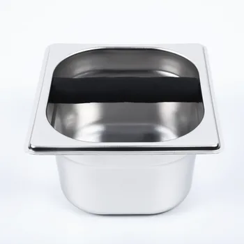 Stainless Steel Coffee Knock Box Container Tray Bin For Coffee Kitchen Tool Deep Bowl Design Sapce Saving
Stainless Steel Coffee Knock Box Container Tray Bin For Coffee Kitchen Tool Deep Bowl Design Sapce Saving