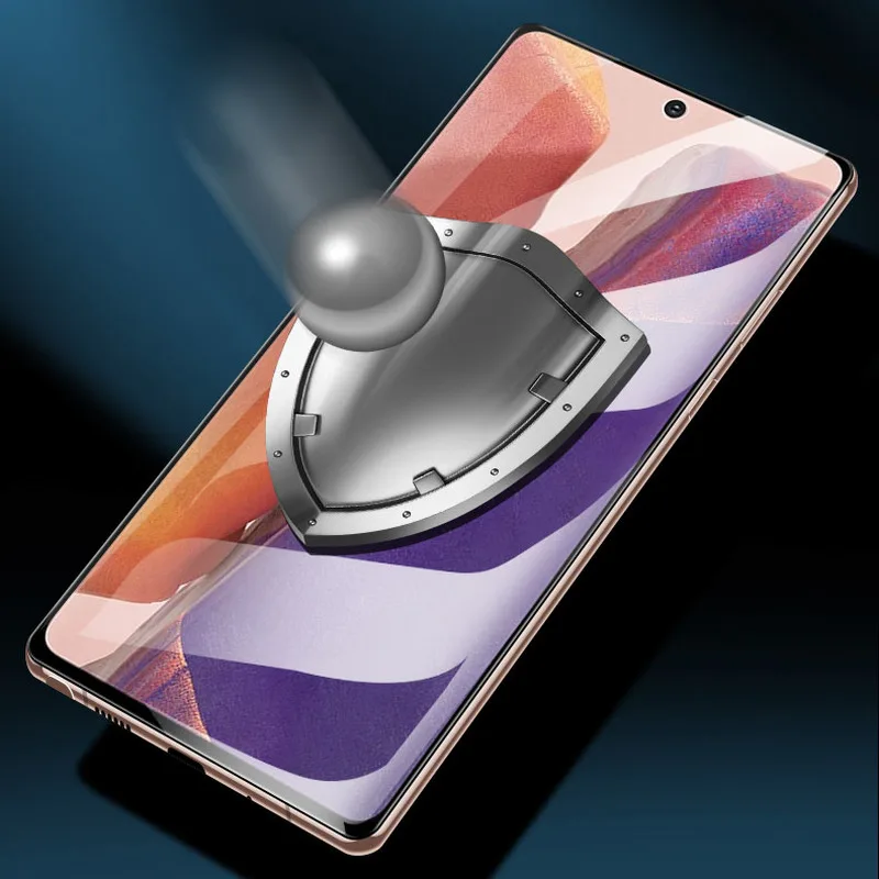 3-in-1 Front Back Hydrogel Film and Camera Lens Tempered Glass Film Screen Protector for Samsung Galaxy Note 20 Ultra/ S20 Plus
