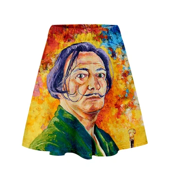 Salvador Dali Skirt Women 3D Print The House Of Paper La Casa De Papel Summer High Waist Tie Dye Skirt Women Clothing Wholesale
Salvador Dali Skirt Women 3D Print The House Of Paper La Casa De Papel Summer High Waist Tie Dye Skirt Women Clothing Wholesale