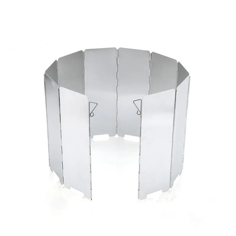 Stove Wind Board Windproof Stove Cover 10 PCs Wind Shield Ultra-Light Foldable with Latch with Cloth Bag
Stove Wind Board Windproof Stove Cover 10 PCs Wind Shield Ultra-Light Foldable with Latch with Cloth Bag