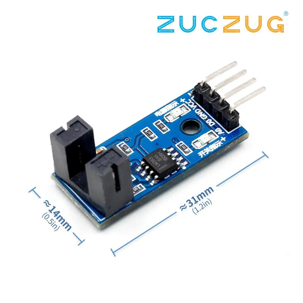 Speed Sensor Module Tacho Sensor Slot-type Optocoupler Tacho-generator Counter Module for arduino Diy Kit
Speed Sensor Module Tacho Sensor Slot-type Optocoupler Tacho-generator Counter Module for arduino Diy Kit