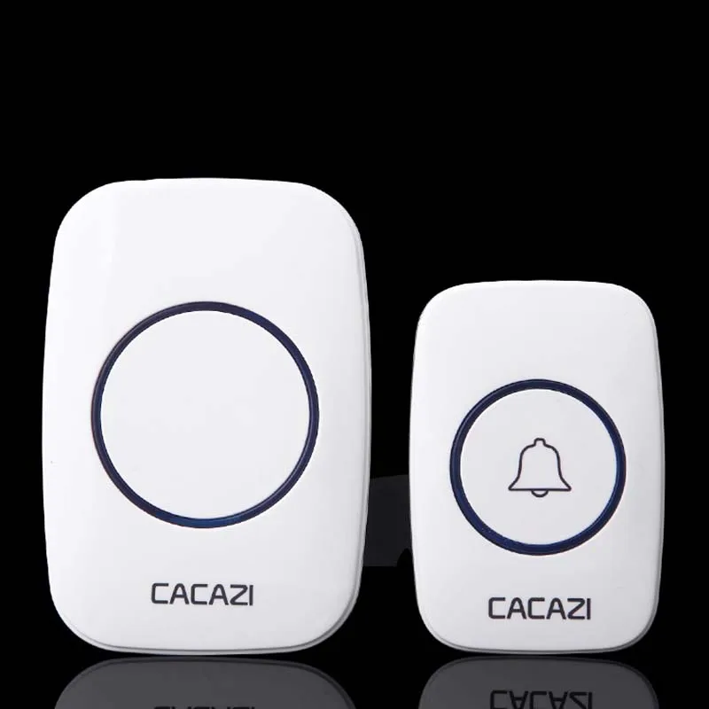 36 Songs Wireless Doorbell Waterproof Remots UK Plug Smart Door Bell Battery