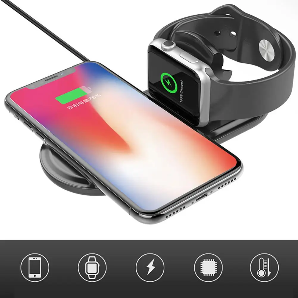 2 In 1 Wireless Charger Air Apple Power Wireless Charging Apple Iphonex Watch Mobile Phone Charger
2 In 1 Wireless Charger Air Apple Power Wireless Charging Apple Iphonex Watch Mobile Phone Charger