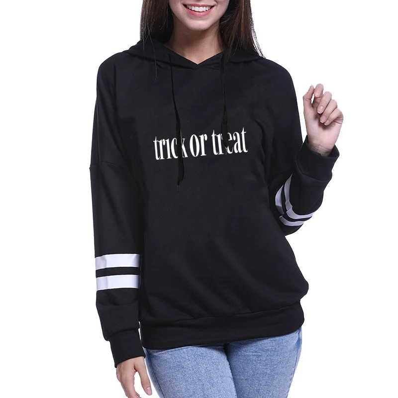 Halloween Hoodie TRICK OR TREAT Hoody Women Autumn Winter Full Sleeve Sweatshirts Harajuku Pullover Girl Streetwear
Halloween Hoodie TRICK OR TREAT Hoody Women Autumn Winter Full Sleeve Sweatshirts Harajuku Pullover Girl Streetwear