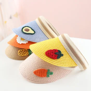 Children's Hat Spring and Summer New Parent-child Korean Version of Candy-colored Fruit Accessories Sunscreen Straw Hat Sun Hat
Children's Hat Spring and Summer New Parent-child Korean Version of Candy-colored Fruit Accessories Sunscreen Straw Hat Sun Hat