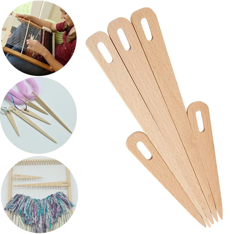 5PCS Wood Hand Loom Stick Tapestry Weaving Knit Handcrafts Tool Wooden Hooks Tapestry Loom Bat Hand Loom Knitting Needle Stick
5PCS Wood Hand Loom Stick Tapestry Weaving Knit Handcrafts Tool Wooden Hooks Tapestry Loom Bat Hand Loom Knitting Needle Stick