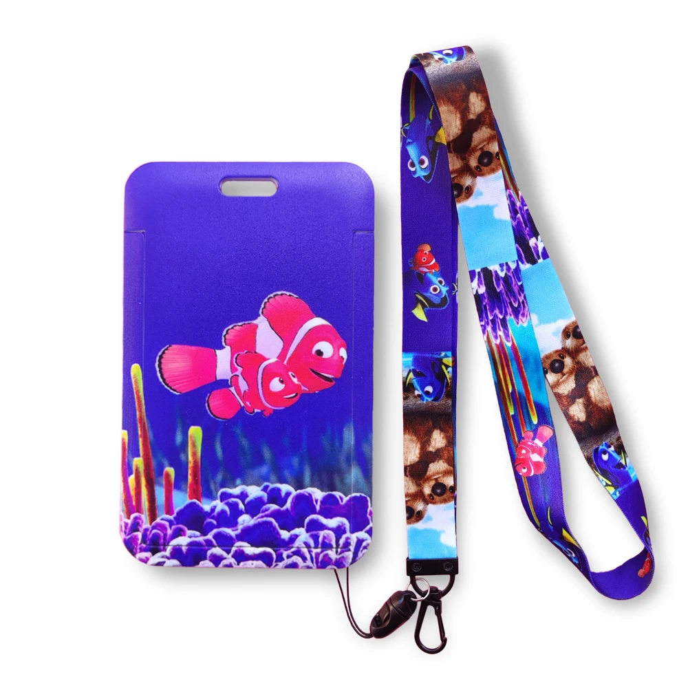 Disney Finding Nemo Bank Card Holder Business Badge Card Case Frame ABS Employee Case Cover Student Lanyard ID Card Holder
Disney Finding Nemo Bank Card Holder Business Badge Card Case Frame ABS Employee Case Cover Student Lanyard ID Card Holder