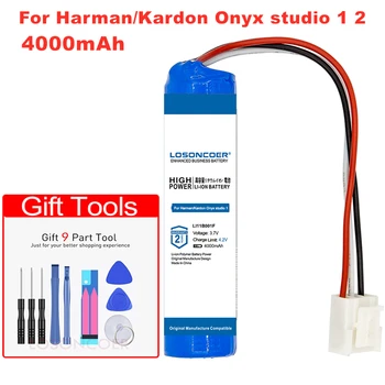 New 4000mAh LI11B001F Battery for Harman Kardon Onyx studio 1,Onyx Studio 2 & 3 Speaker Loudspeaker Li-Polymer Batteries 
New 4000mAh LI11B001F Battery for Harman Kardon Onyx studio 1,Onyx Studio 2 & 3 Speaker Loudspeaker Li-Polymer Batteries