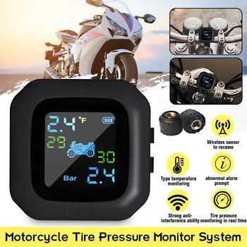 Waterproof Motorcycle Real Time Tire Pressure Monitoring System TPMS Wireless LCD Display External Mini Sensors
Waterproof Motorcycle Real Time Tire Pressure Monitoring System TPMS Wireless LCD Display External Mini Sensors