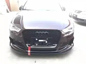 Carbon Fiber Front Bumper Lip Spoiler Auto Car Diffuser Fits For AUDI A3 S3 RS3 2014 2015 2016
Carbon Fiber Front Bumper Lip Spoiler Auto Car Diffuser Fits For AUDI A3 S3 RS3 2014 2015 2016