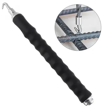 12 Inch Carbon Steel Semi-automatic Steel Bar Hooks Cable Hooks with Rotating Hook and Non-slip Handle for Building Construction
12 Inch Carbon Steel Semi-automatic Steel Bar Hooks Cable Hooks with Rotating Hook and Non-slip Handle for Building Construction