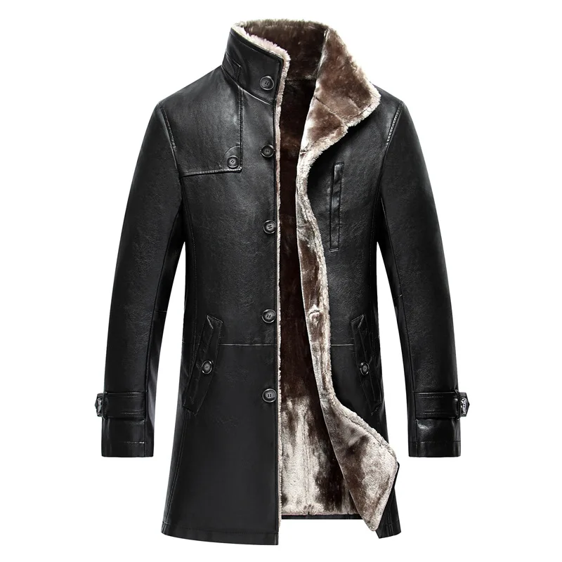 AYUNSUE Natural Real Genuine Leather Jacket Men Clothes 2020 Wool Liner Tops Winter Men's Sheepskin Coat Plus Size 4xl 5XL T5012 
AYUNSUE Natural Real Genuine Leather Jacket Men Clothes 2020 Wool Liner Tops Winter Men's Sheepskin Coat Plus Size 4xl 5XL T5012