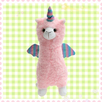 45cm Soft Cotton Rainbow Alpaca Stuffed Plush Toy Doll Rainbow Horse Lama Animals Toys For Children Birthday Christmas Gifts
45cm Soft Cotton Rainbow Alpaca Stuffed Plush Toy Doll Rainbow Horse Lama Animals Toys For Children Birthday Christmas Gifts