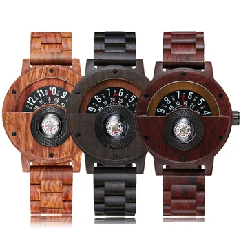 Fashion Wood Watch Men Women Fashion Quartz Clock Compass Half Dial Natural Wooden Wristwatch Luxury Analog Male Clock 
Fashion Wood Watch Men Women Fashion Quartz Clock Compass Half Dial Natural Wooden Wristwatch Luxury Analog Male Clock