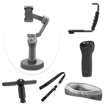 Portable Storage Bag+ L-shape Bracker Holder +Mini Tripod 1/4 Screw + Hand Strap +Protective Cover Sleeve for DJI Osmo Mobile3
Portable Storage Bag+ L-shape Bracker Holder +Mini Tripod 1/4 Screw + Hand Strap +Protective Cover Sleeve for DJI Osmo Mobile3