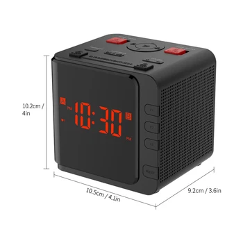 Hot Digital LED Radio Alarm Clock AM/FM Radio+Dual Alarms with Snooze Function Adjustable Luminance USB Charging Port
Hot Digital LED Radio Alarm Clock AM/FM Radio+Dual Alarms with Snooze Function Adjustable Luminance USB Charging Port