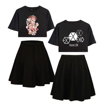 2019 EXO PLANET#5 Short skirt suit Hot Short Sleeve T-shirt and Short skirt suit Two Piece High Quality Casual EXO PLANET#5
2019 EXO PLANET#5 Short skirt suit Hot Short Sleeve T-shirt and Short skirt suit Two Piece High Quality Casual EXO PLANET#5