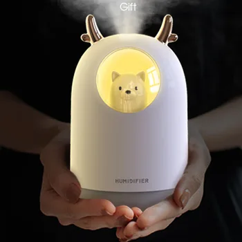 300ML Air Humidifier Aroma Essential Oil Diffuser for Home Car USB Fogger Mist Maker with LED Night Lamp
300ML Air Humidifier Aroma Essential Oil Diffuser for Home Car USB Fogger Mist Maker with LED Night Lamp