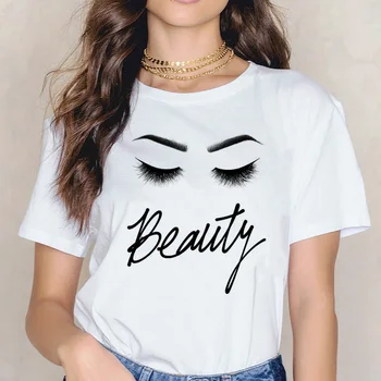 Ladies summer casual short sleeves eyelash t shirt red lip Blink Eyes Cute women female harajuku
Ladies summer casual short sleeves eyelash t shirt red lip Blink Eyes Cute women female harajuku