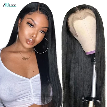 Allove Straight Wig Brazilian Human Hair Lace Wigs For Women Straight Lace Front Wig 13X6X1 Lace Part Wig 250 Density Lace Wig
Allove Straight Wig Brazilian Human Hair Lace Wigs For Women Straight Lace Front Wig 13X6X1 Lace Part Wig 250 Density Lace Wig