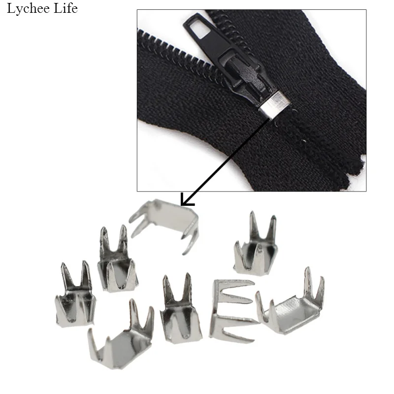 Description Picture 4 of itemLychee Life 3# 5# High quality Metal Zipper Stopper For Repair Zipper Tailor Tools DIY Accessories Tools