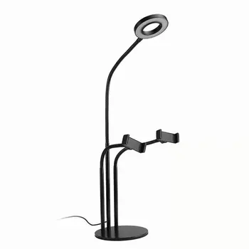 Adjustable Desktop Phone Holder Flexible Selfie Ring Light Long Arm Cellphone Clip Holder Lazy Bracket Desk LED Lamp
Adjustable Desktop Phone Holder Flexible Selfie Ring Light Long Arm Cellphone Clip Holder Lazy Bracket Desk LED Lamp