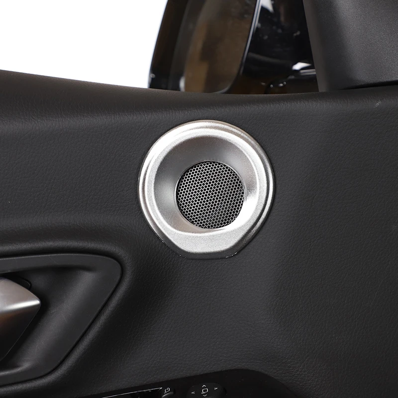 

Door Stereo Speaker Tweeter Covers Sticker Trim Aluminum Alloy Car Styling for Toyota Supra GR A90 A91 MK5 2019-2022 Accessories