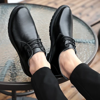 Brand Men Shoes Top Quality Oxfords British Style Men Genuine Leather Dress Shoes Business Formal Shoes Men Flats Size 48 %7055
Brand Men Shoes Top Quality Oxfords British Style Men Genuine Leather Dress Shoes Business Formal Shoes Men Flats Size 48 %7055