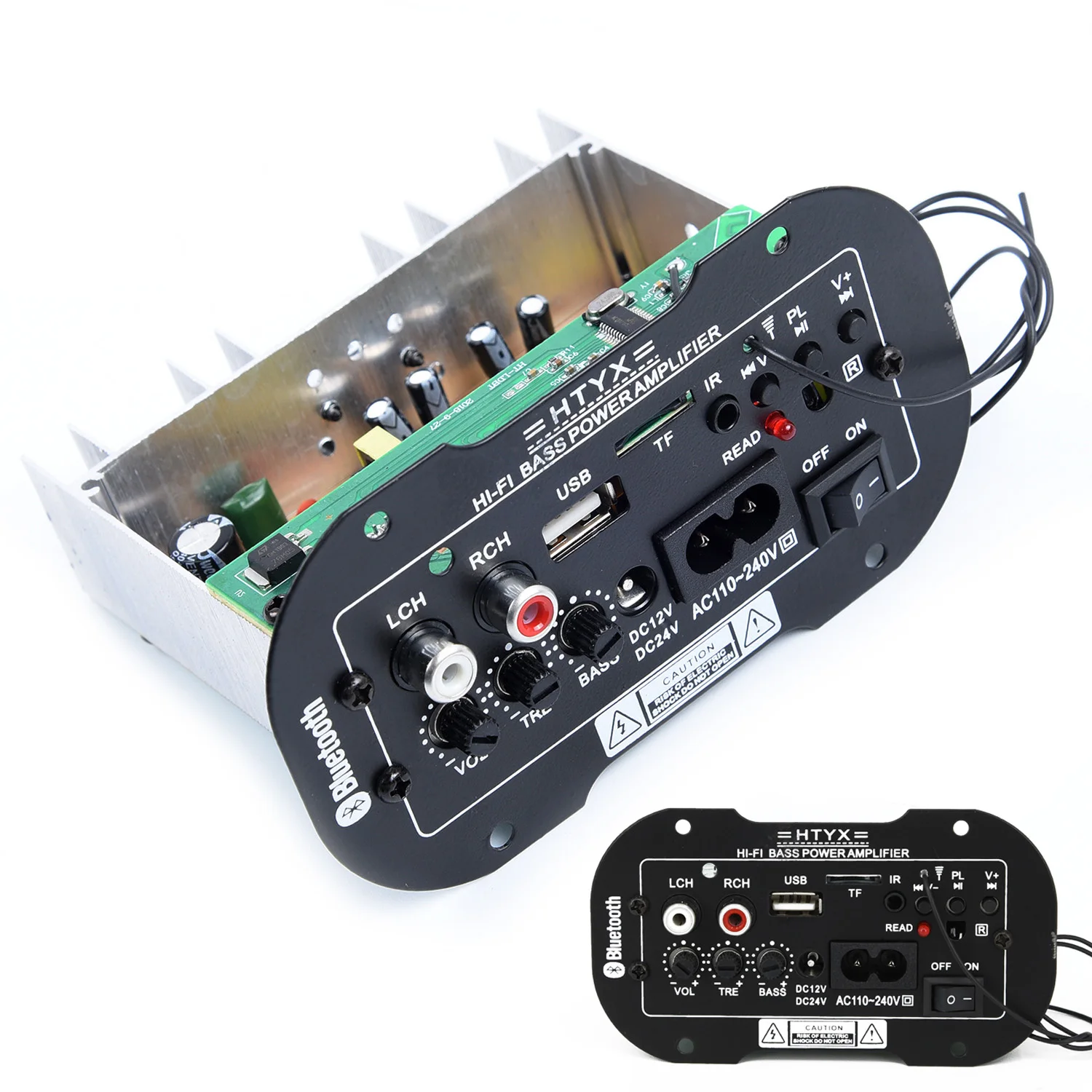220V 50W Auto Car Digital Bluetooth Amplifier Hifi Bass High Power Stereo Audio AMP Auto Accessories NEW Arrivals
220V 50W Auto Car Digital Bluetooth Amplifier Hifi Bass High Power Stereo Audio AMP Auto Accessories NEW Arrivals
