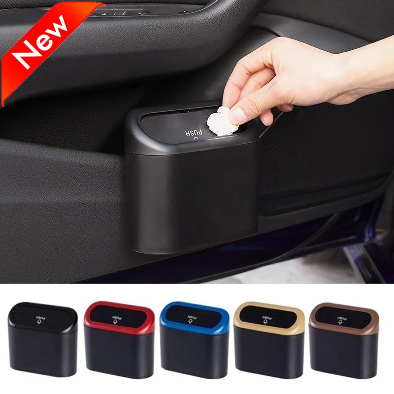 Car Trash Can Interior Organizer Storage Box Car Garbage Bag Press Sealed Trash Can Auto Storage Bin Accessories
Car Trash Can Interior Organizer Storage Box Car Garbage Bag Press Sealed Trash Can Auto Storage Bin Accessories