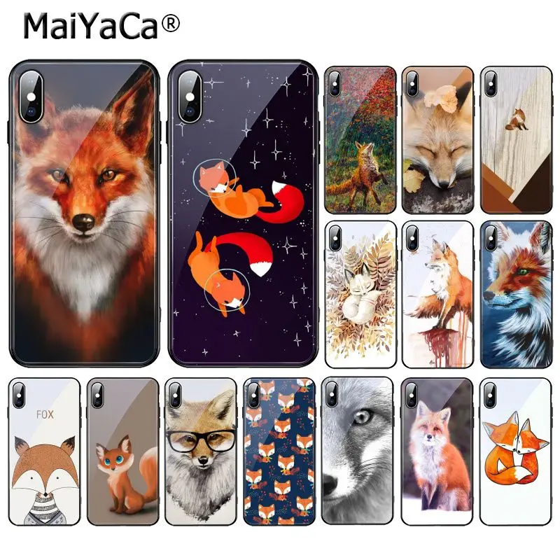 MaiYaCa A Fox in The Wild Red Fox Animal Tempered Glass Phone Case For iphone 11 Pro XR XS MAX 8 X 7 6S 6 Plus
MaiYaCa A Fox in The Wild Red Fox Animal Tempered Glass Phone Case For iphone 11 Pro XR XS MAX 8 X 7 6S 6 Plus