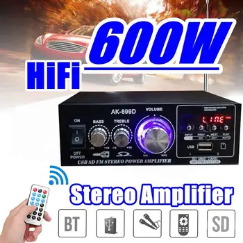 600W 12V Car Audio Amplifier Mini Sound System Professional HiFi Stereo Amplificador FM Radio Power USB Remote Control
600W 12V Car Audio Amplifier Mini Sound System Professional HiFi Stereo Amplificador FM Radio Power USB Remote Control