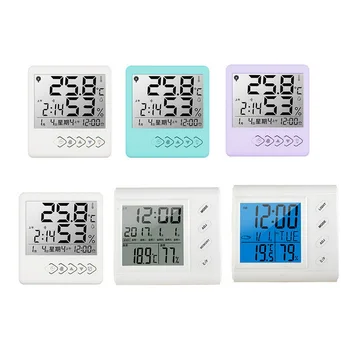 Hot Digital Thermometer Hygrometer Electronic LCD Temperature Humidity Meter Weather Station Home Indoor Outdoor Clock For Home
Hot Digital Thermometer Hygrometer Electronic LCD Temperature Humidity Meter Weather Station Home Indoor Outdoor Clock For Home