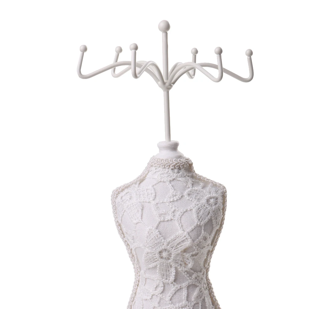 Female Mannequin Cheongsam Dress Display Jewelry Bracelet Necklace Stand Holder White Female Mannequin Cheongsam Dress Display Jewelry Bracelet Necklace Stand Holder White