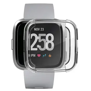 1pcs Protective Cover Watch Screen Protector TPU Silicone Protective Clear Case Cover Shell for Fitbit Versa Lite
1pcs Protective Cover Watch Screen Protector TPU Silicone Protective Clear Case Cover Shell for Fitbit Versa Lite