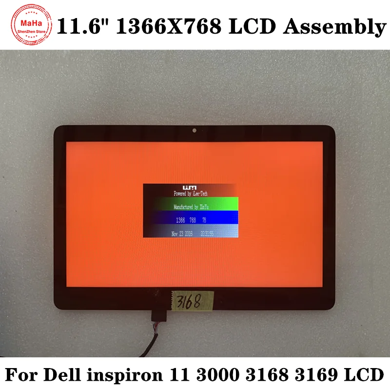 11 6 дюймовый ЖК-дисплей для Dell Inspiron 3168 3169 кодирующий преобразователь сенсорного