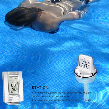 waterproof Floating Thermometer used in your swimming pool Wireless Digital Remote Observation Outdoor Swimming Pool
waterproof Floating Thermometer used in your swimming pool Wireless Digital Remote Observation Outdoor Swimming Pool