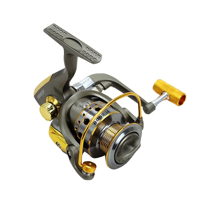 Fishing Reel Wheel Machine Ocean Beach Fishing Stream JC1000-7000 Spinning Fishing Reel Sea Water / Freshwater Aluminum
Fishing Reel Wheel Machine Ocean Beach Fishing Stream JC1000-7000 Spinning Fishing Reel Sea Water / Freshwater Aluminum