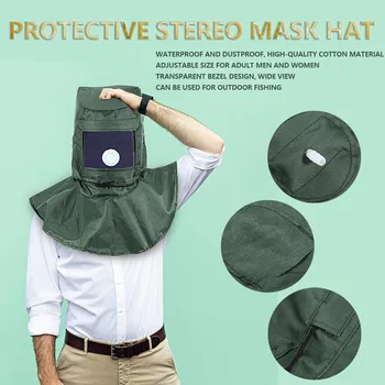 Protective Face Mouth Mask Particulate Respirator Hat Anti-Spitting Splash Prevents Saliva Transmission Windproof Sand Mask #T1G
Protective Face Mouth Mask Particulate Respirator Hat Anti-Spitting Splash Prevents Saliva Transmission Windproof Sand Mask #T1G
