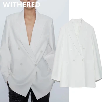 Withered SS ins fashion blogger england style double breasted oversize blazer women blazer mujer 2020 women blazers and jackets
Withered SS ins fashion blogger england style double breasted oversize blazer women blazer mujer 2020 women blazers and jackets