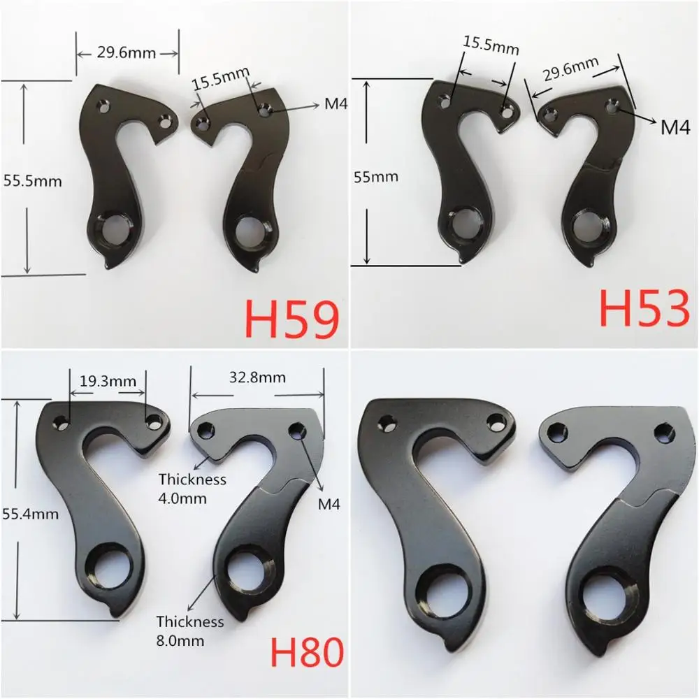 2pc Bicycle gear rear derailleur hanger mech dropout For Univega Stevens Fuji Jamis Norco Pinarello Principia Sette Opus Avanti
2pc Bicycle gear rear derailleur hanger mech dropout For Univega Stevens Fuji Jamis Norco Pinarello Principia Sette Opus Avanti