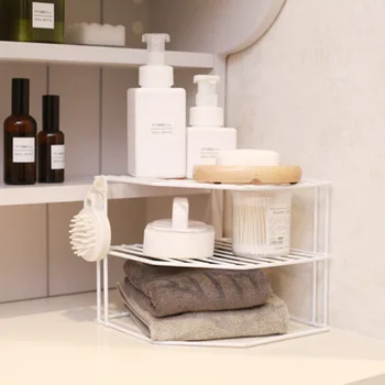 Corner Skincare Cosmetic Storage Rack Kitchen Multi-layer Seasoning Bottle Storage Racks Office Desktop Bathroom Shelf Organizer
Corner Skincare Cosmetic Storage Rack Kitchen Multi-layer Seasoning Bottle Storage Racks Office Desktop Bathroom Shelf Organizer