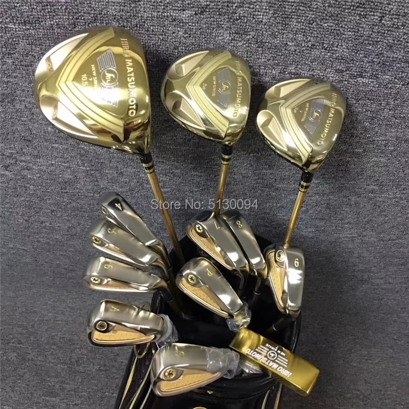 New womens gold Golf Clubs hiro matsumoto Clubs Complete Sets Golf Drive Fairway wood irons and Graphite Golf shaft
New womens gold Golf Clubs hiro matsumoto Clubs Complete Sets Golf Drive Fairway wood irons and Graphite Golf shaft