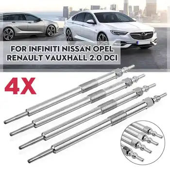 4Pcs Diesel Heater Glow Plugs For Vauxhall For Infiniti For Nissan For Opel For Renault 2.0 DCI GX3164 250603001 93198468
4Pcs Diesel Heater Glow Plugs For Vauxhall For Infiniti For Nissan For Opel For Renault 2.0 DCI GX3164 250603001 93198468